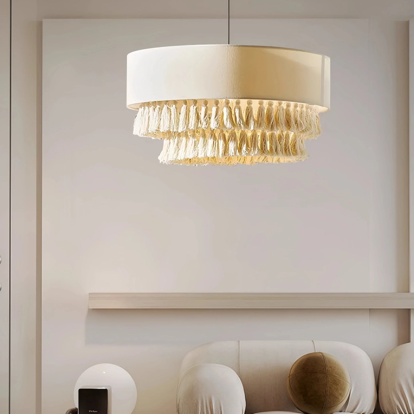 Nordic Modern White Chandelier