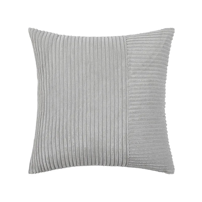 Corduroy Pillow Cover Solid Color Throw Pillowcase