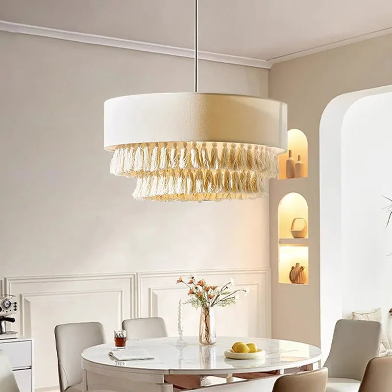 Nordic Modern White Chandelier
