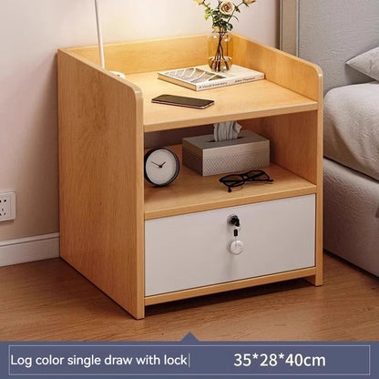 Modern Simple Nordic Bedside Table Drawer