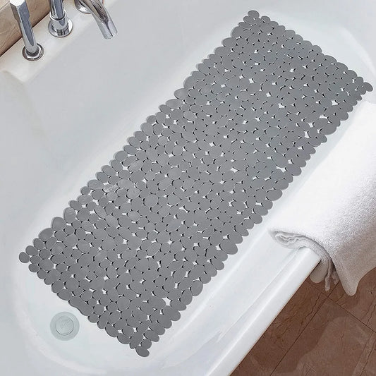 Pebble Shape Machine Washable Bathtub Mat