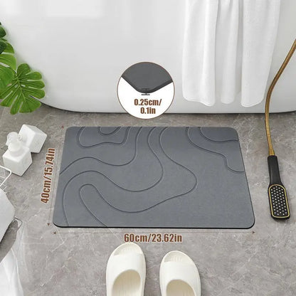 Indoor Diatomite Stone Bath Mat