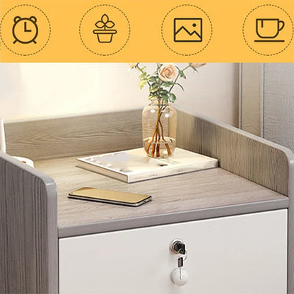 Modern Simple Nordic Bedside Table Drawer