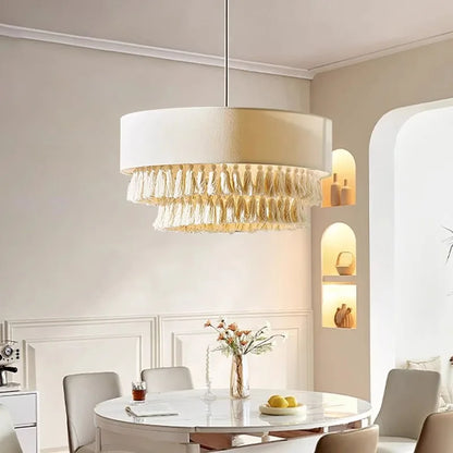 Nordic Modern White Chandelier