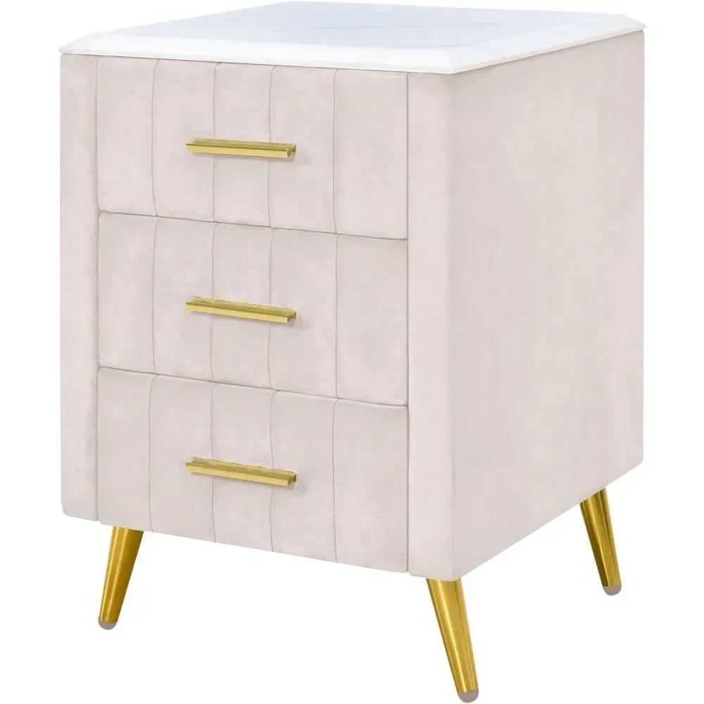 Nightstand with Drawers Set