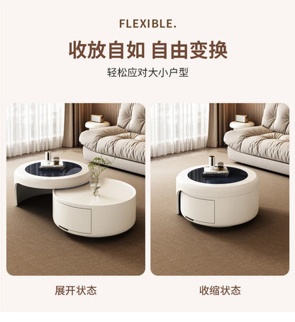 Storage White Coffee Tables