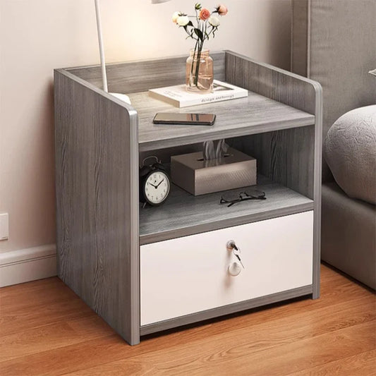 Modern Simple Nordic Bedside Table Drawer