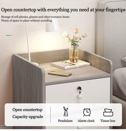 Modern Simple Nordic Bedside Table Drawer