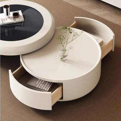 Storage White Coffee Tables