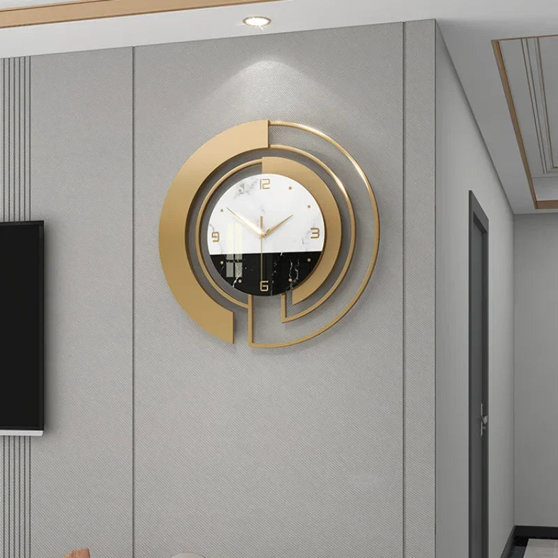 Living Room Light Luxury Wall Clock