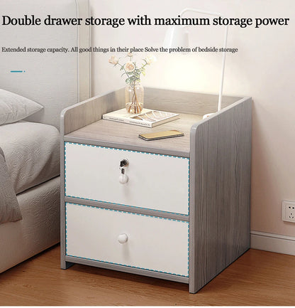 Modern Simple Nordic Bedside Table Drawer