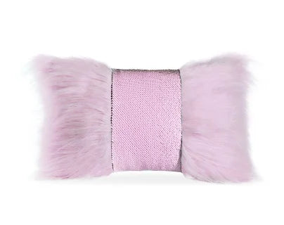 Luxury Sequin Fur Cushion Cover