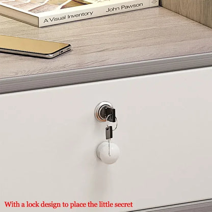 Modern Simple Nordic Bedside Table Drawer