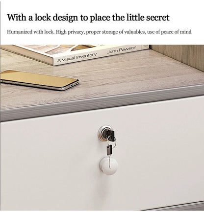 Modern Simple Nordic Bedside Table Drawer