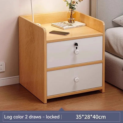Modern Simple Nordic Bedside Table Drawer