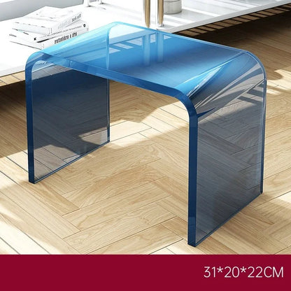 Simple and Light Luxury Acrylic Sofa Side Table